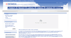 Desktop Screenshot of adressermittlung-online.de